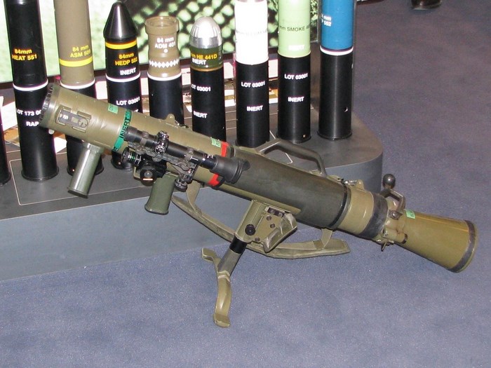 Carl Gustav Recoilless Rifle Display