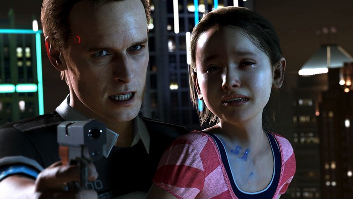 Connor and Kara from Detroit: Become Human