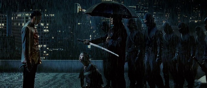 Ninja Assassin in the Rain