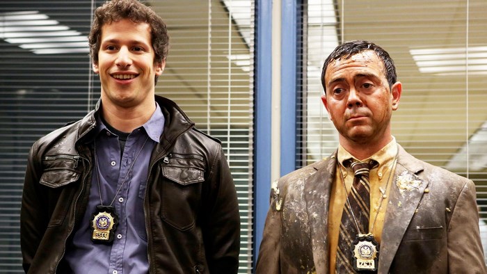 Jake Peralta and Charles Boyle from Brooklyn Nine-Nine