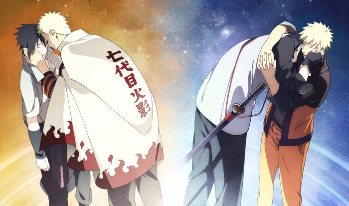 Naruto and Sasuke from Naruto
