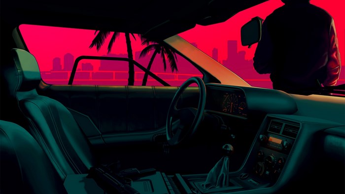 Hotline Miami 2: Wrong Number car interior