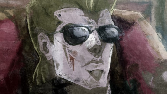 Polnareff from JoJo's Bizarre Adventure