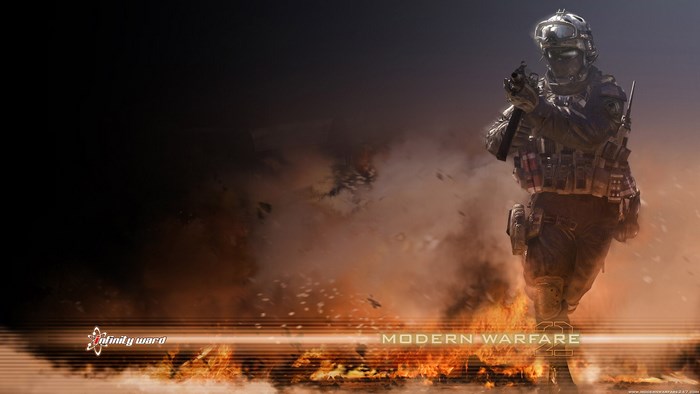Soldier from Call of Duty: Modern Warfare 2