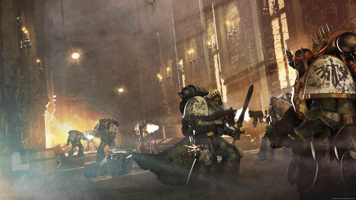 Warhammer 40,000: Horus Heresy Battle Scene