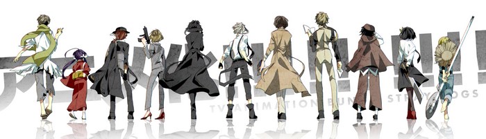 Characters from Bungo Stray Dogs