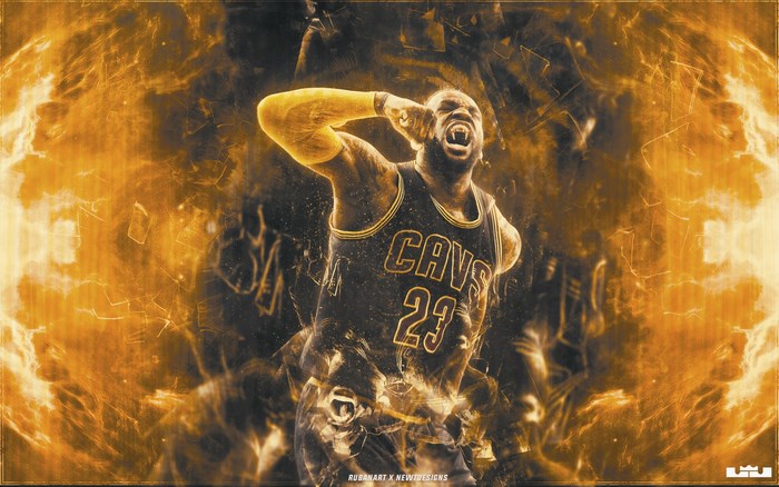 LeBron James Intense Basketball Moment