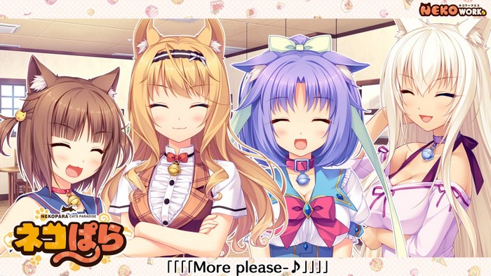 Nekopara Cats Paradise characters