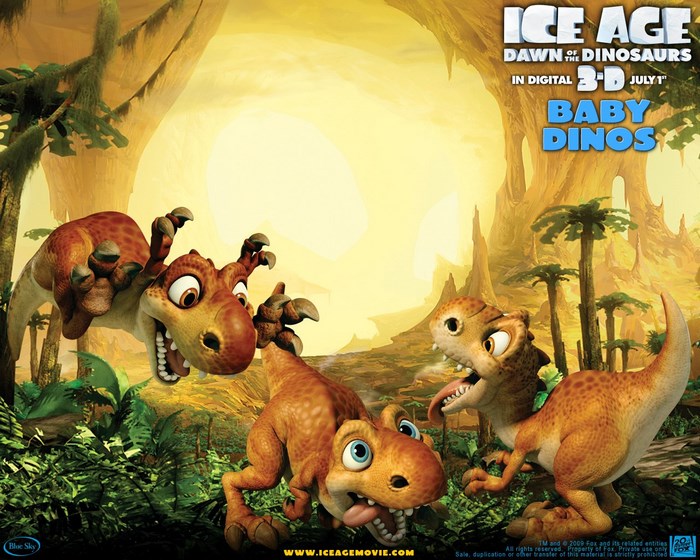 Baby Dinos from Ice Age Dawn of the Dinosaurs