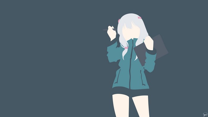 Eromanga Sensei character with tablet and stylus