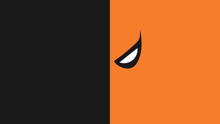 Deathstroke minimalist logo