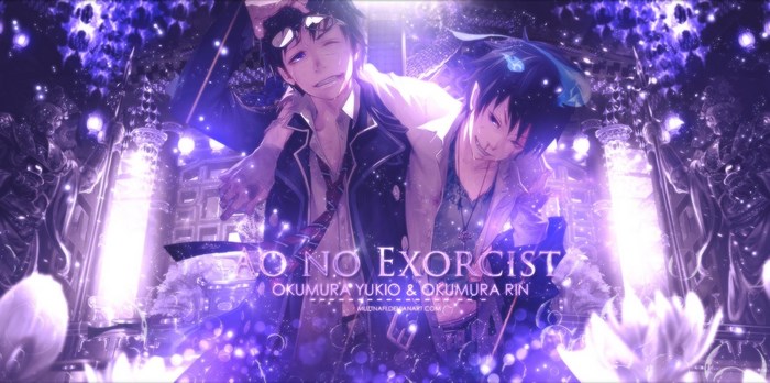 Ao No Exorcist Okumura Yukio & Okumura Rin