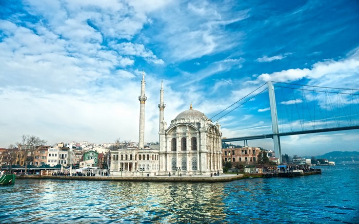 Ortaköy Mosque and Bosphorus Bridge, Istanbul