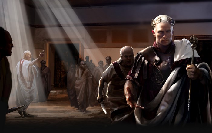 Assassination of Julius Caesar in Total War: Rome II