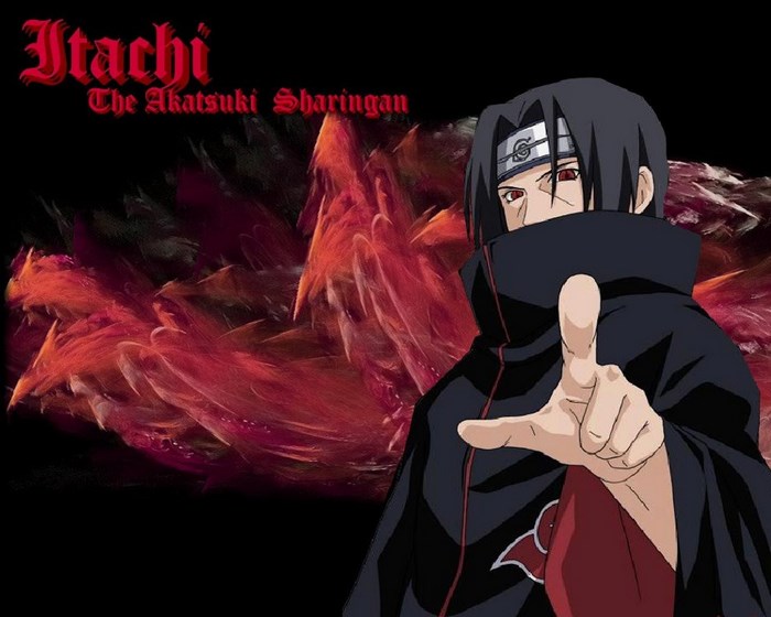 Itachi Uchiha from Naruto The Akatsuki Sharingan