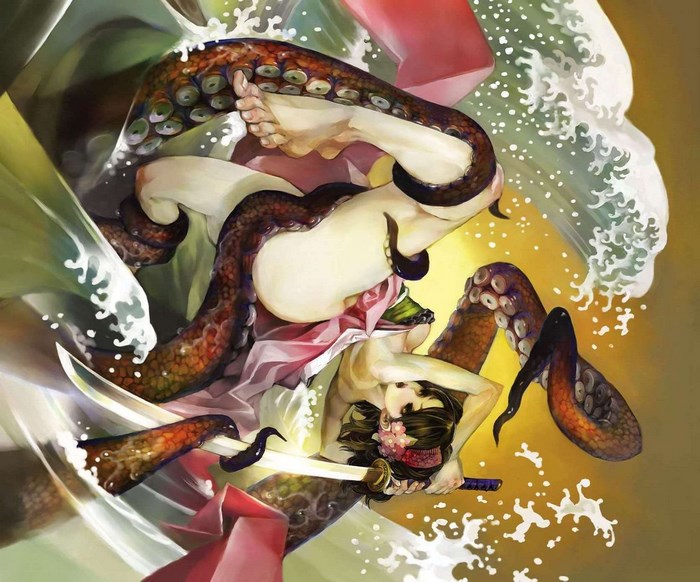 Muramasa: The Demon Blade art by Wilfred Young