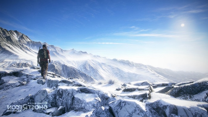 Ghost Recon Wildlands snowy mountain landscape