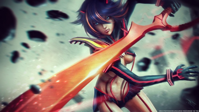 Ryuko Matoi with Scissor Blade 4K