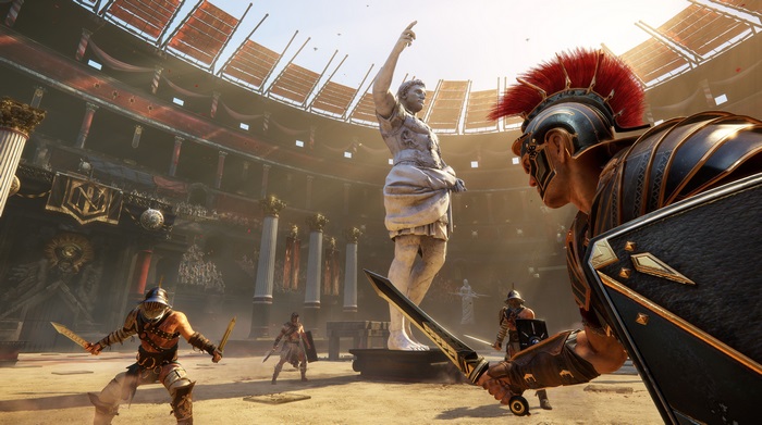 Gladiators in Roman Arena from Ryse: Son of Rome 4K