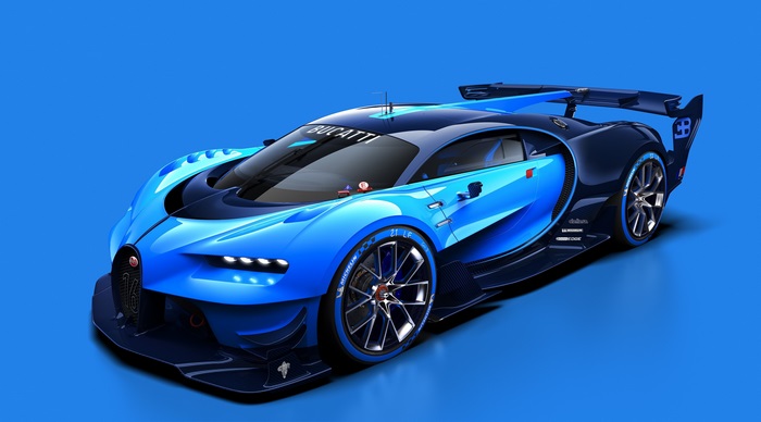 Bugatti Vision Gran Turismo 4K Supercar