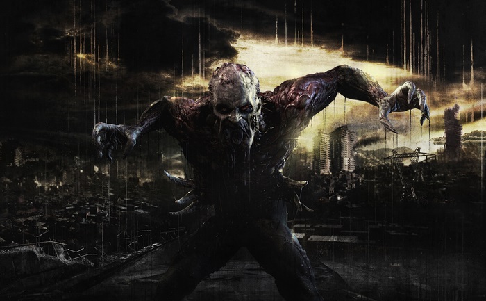 Dying Light 4K Horror-Infected Zombie Creature