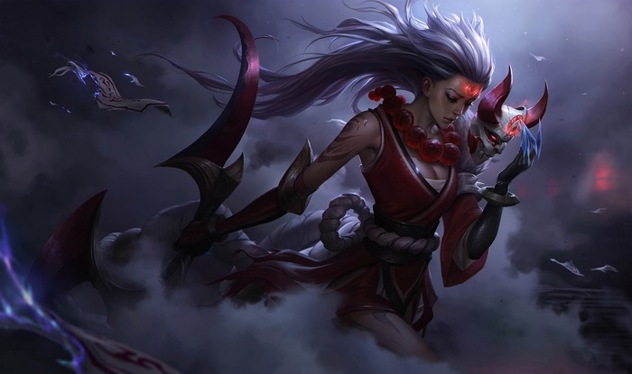 Spirit Blossom Kindred from League of Legends 4K