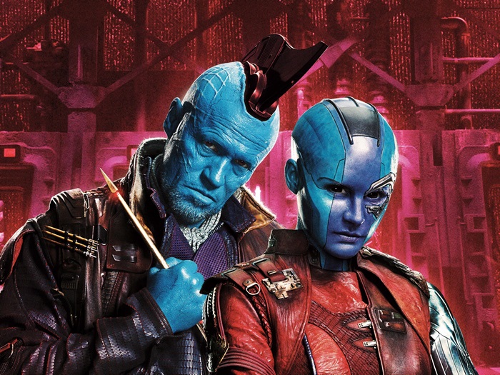 Yondu and Nebula from Guardians of the Galaxy Vol. 2 4K