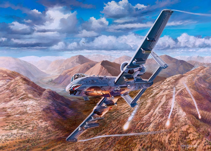 Fairchild Republic A-10 Thunderbolt II in Action 4K
