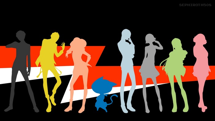 Persona 5 4K Silhouettes