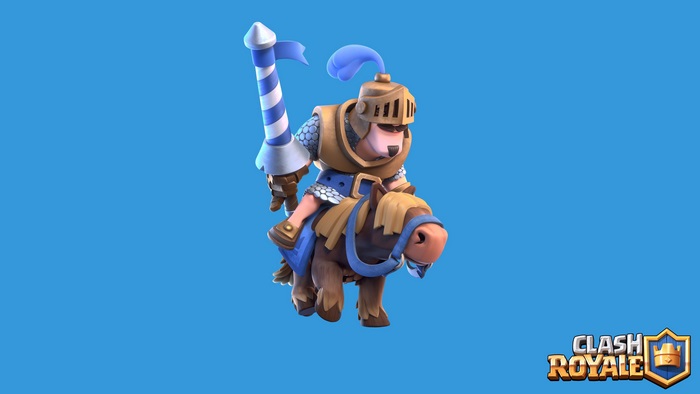 Knight on horse from Clash Royale 4K