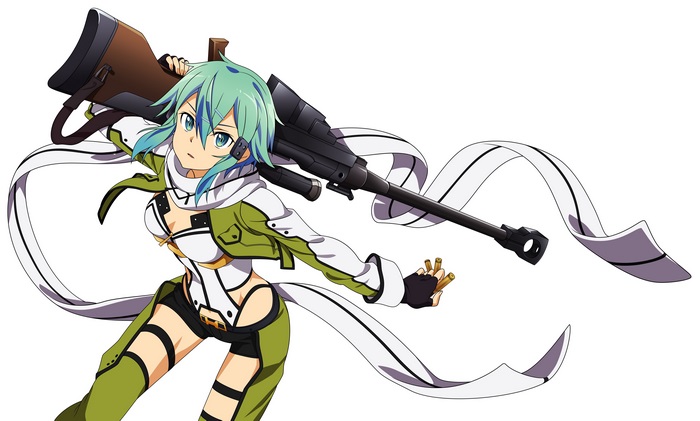 Sinon from Sword Art Online II 4K