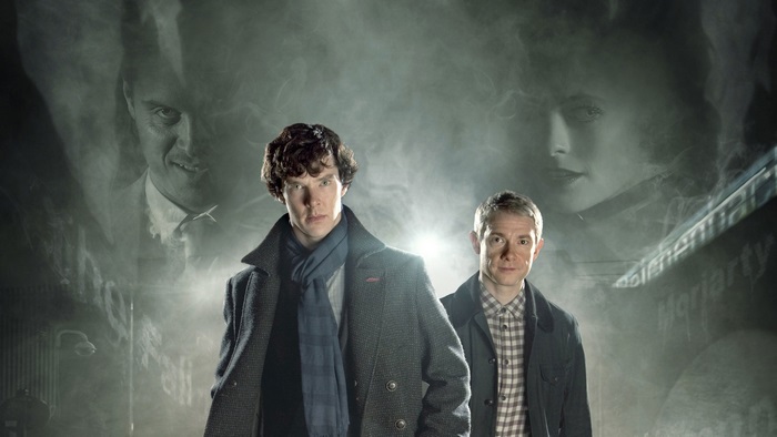 Sherlock Holmes and John Watson 4K
