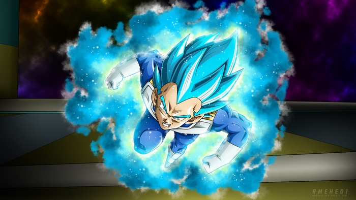 Vegeta from Dragon Ball Super in 4K