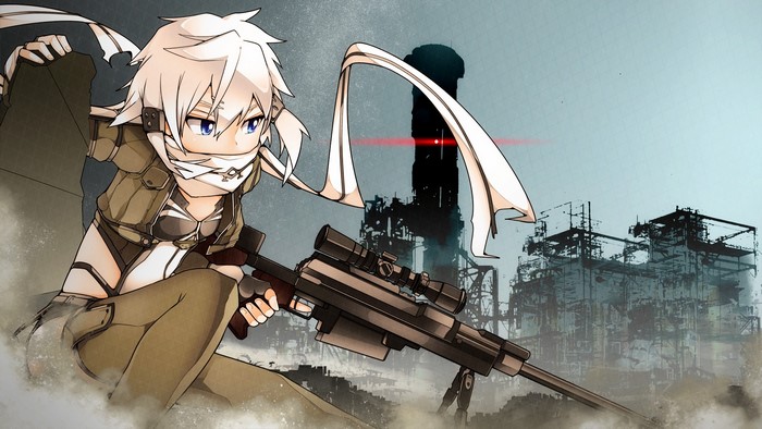 Sinon from Sword Art Online: Gun Gale Online