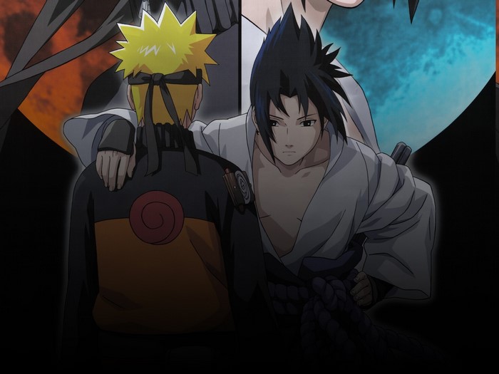 Naruto and Sasuke from Naruto Shippuden