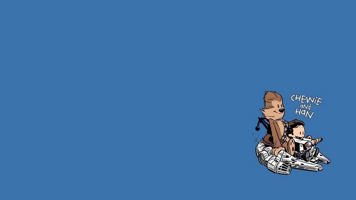 Chewie and Han from Star Wars