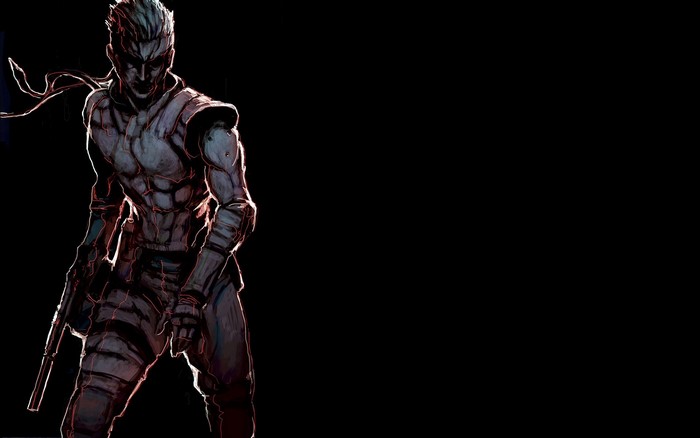 Solid Snake from Metal Gear Solid Fan Art