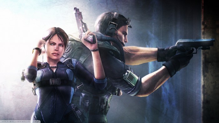 Jill Valentine and Chris Redfield from Resident Evil