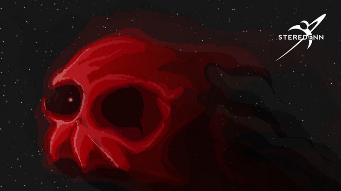 Steredenn pixel art space nebula