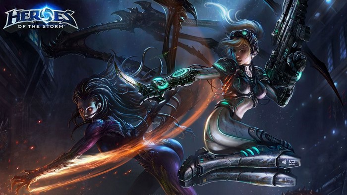 Kerrigan and Nova from Heroes of the Storm