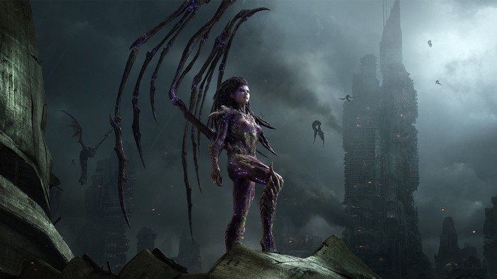 Sarah Kerrigan from Starcraft II Heart of the Swarm