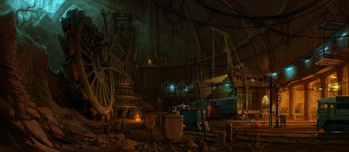 Concept art for S.T.A.L.K.E.R.: Call of Pripyat video game