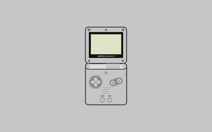 Game Boy Advance SP console