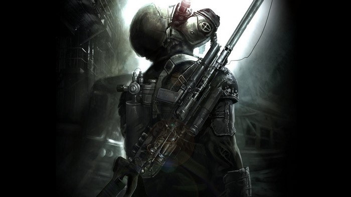 Artwork of a soldier from Metro: Last Light