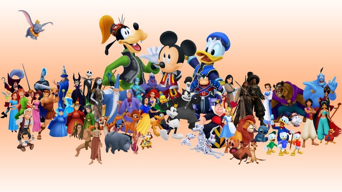 Disney characters from Kingdom Hearts
