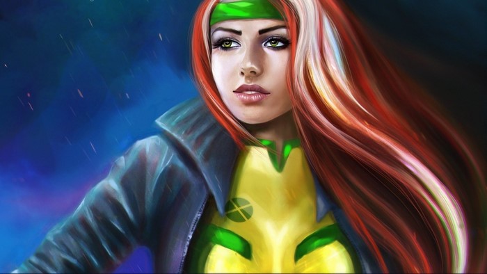 Rogue from X-Men Fantasy Art