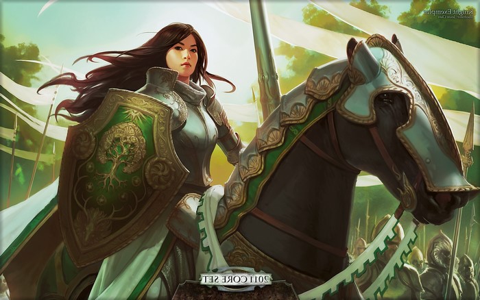 Knight Exemplar from Magic the Gathering
