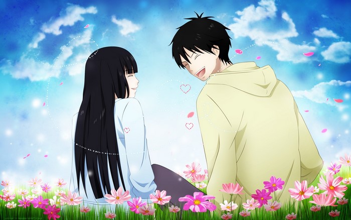Sawako Kuronuma and Shouta Kazehaya from Kimi ni Todoke