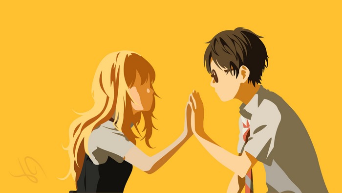 Arima Kousei and Miyazono Kaori from Shigatsu wa Kimi no Uso