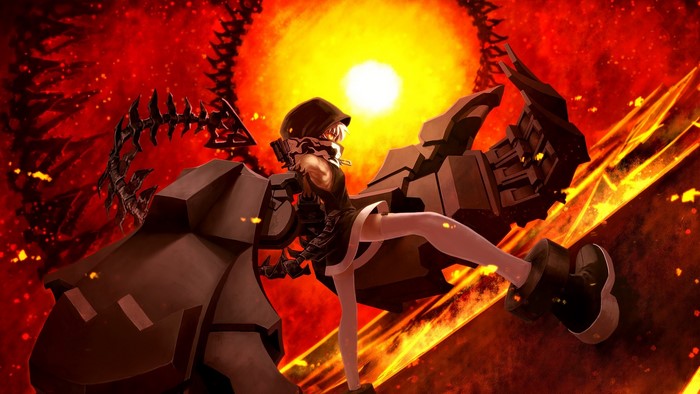Black Rock Shooter from Black Rock Shooter